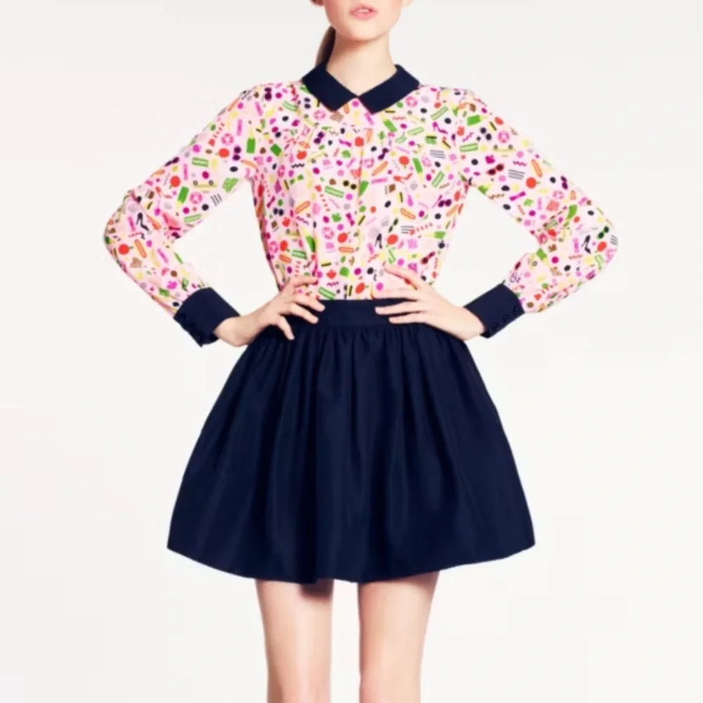Kate Spade New York x Darcel Shelley NYC Silk Blouse - Picture 2 of 12